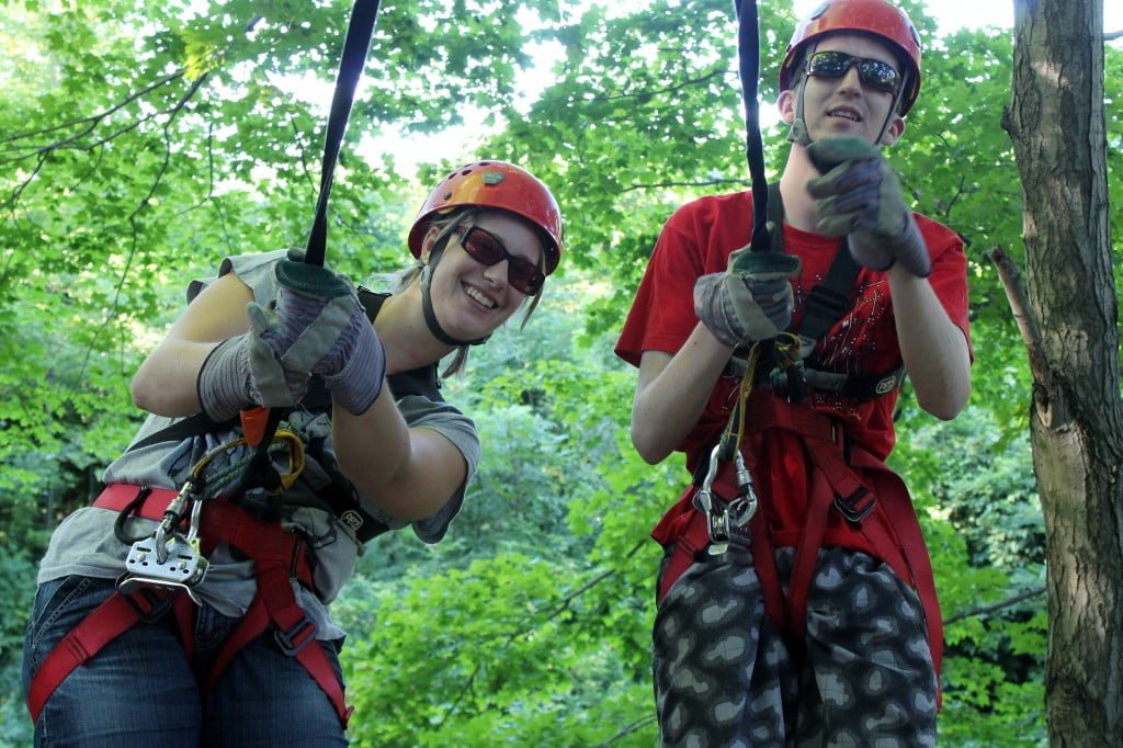 Zip-lining in Canada Zip-lining in Canada
